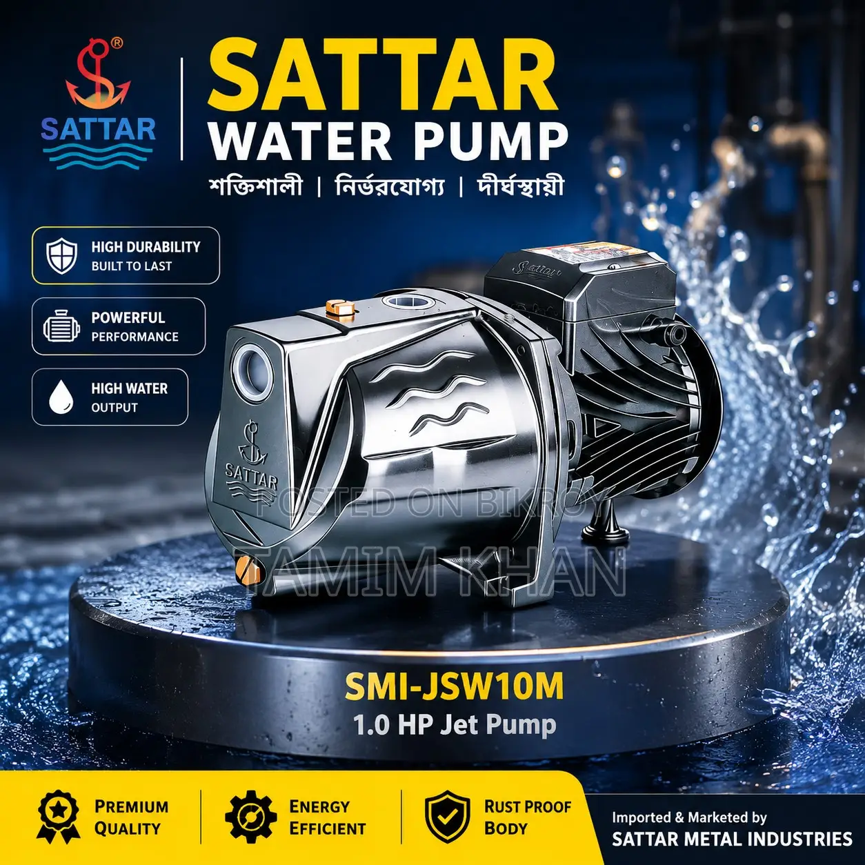 Best Water Pump for Home | Sattar Water Pump