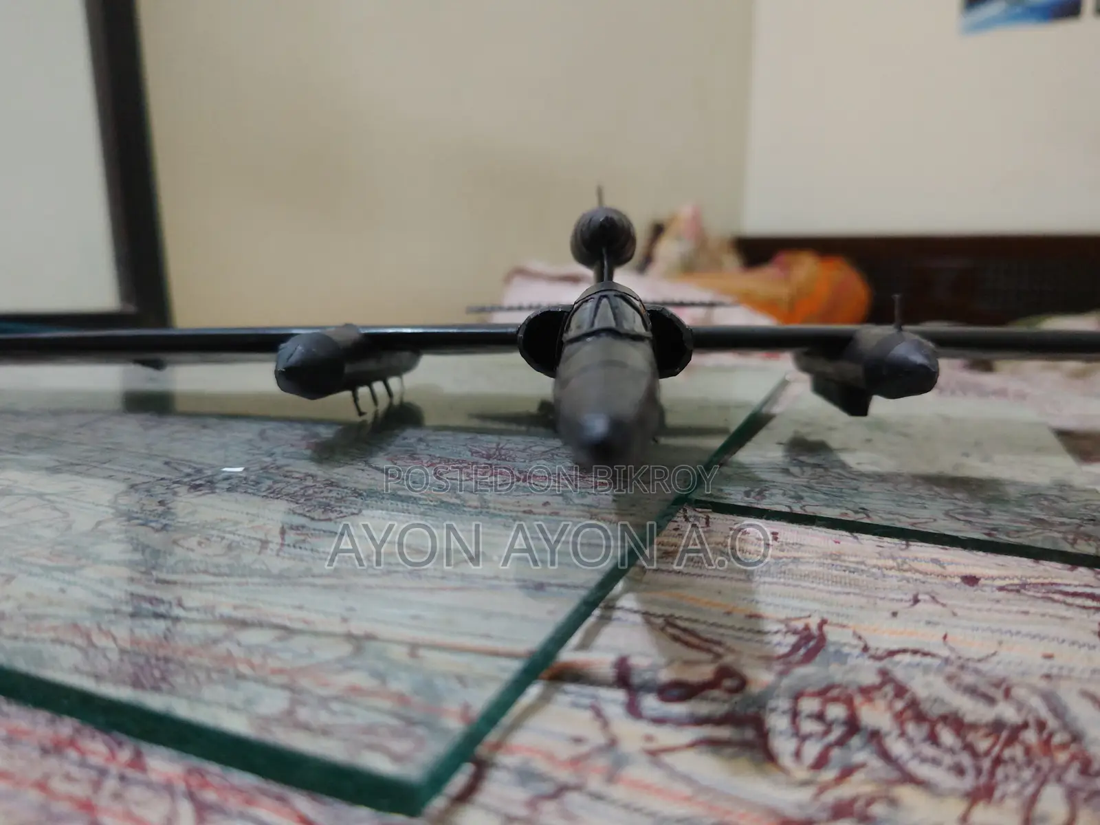 Large U-2R Dragon Lady Scale Model Plane