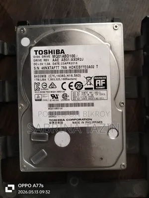 1tb Toshiba HDD