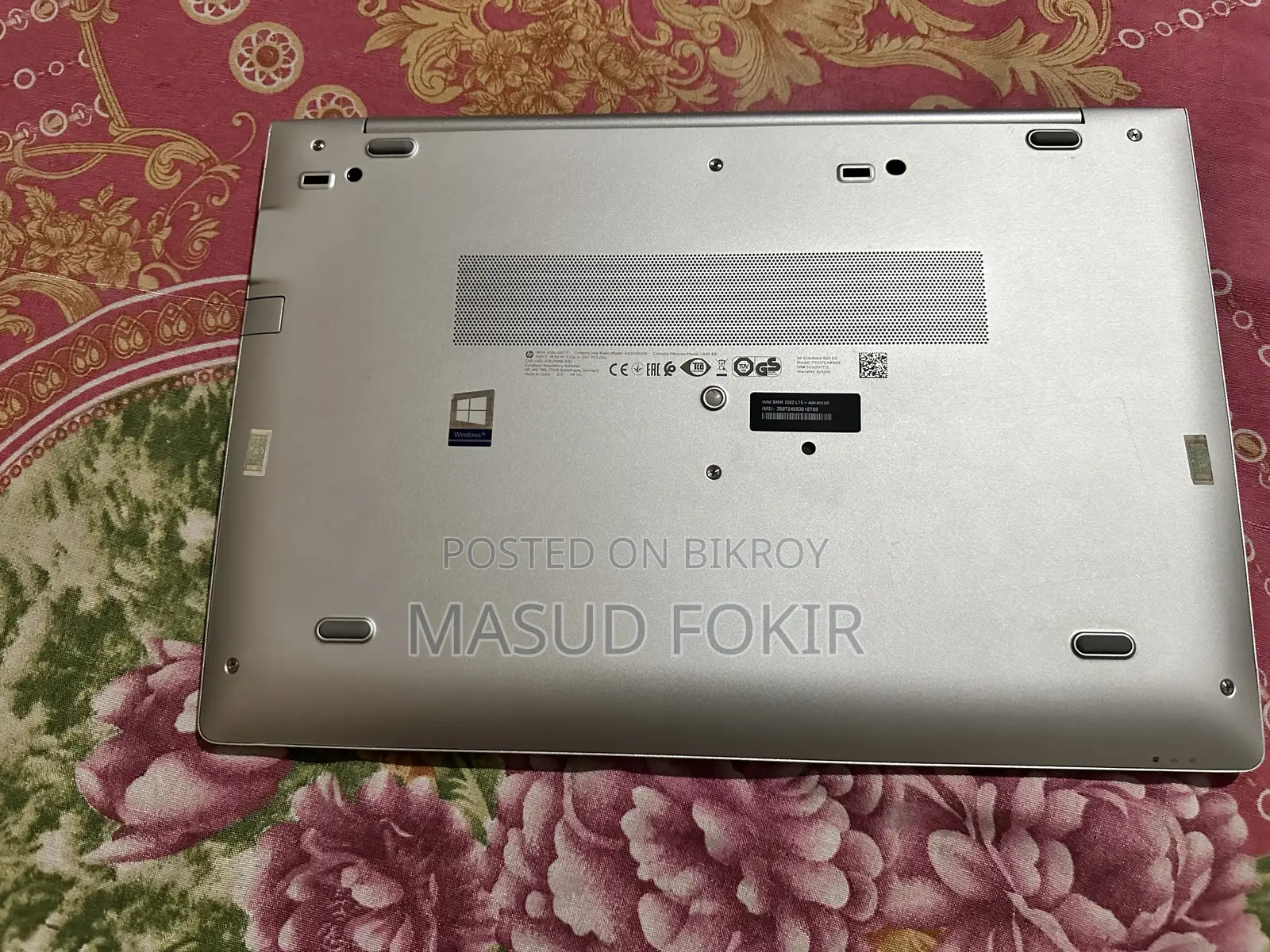 Laptop HP EliteBook 840 G6 8GB Intel Core I5 SSD 256GB