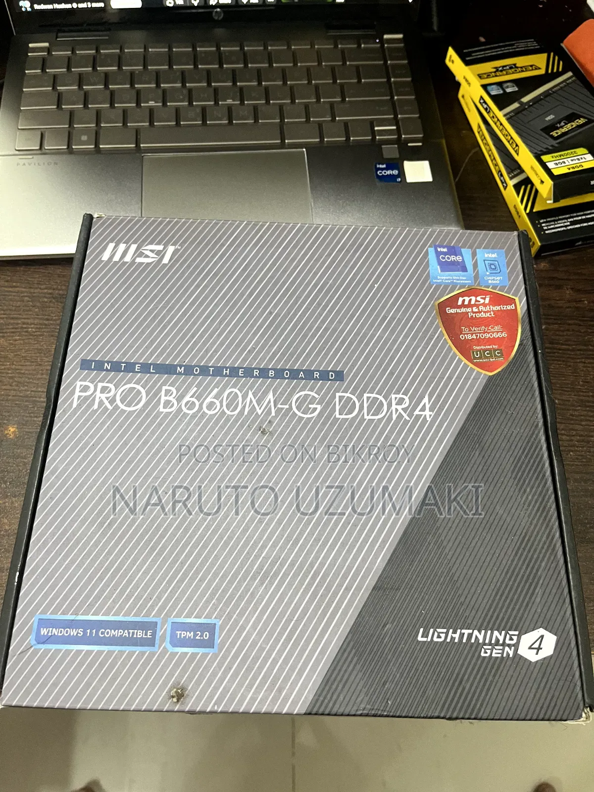 Motherboard Pro B660m-G Ddr4