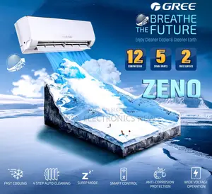 Gree Inverter Ac 1.5 Ton Zeno Purifies and Cools Smartly for Cleaner