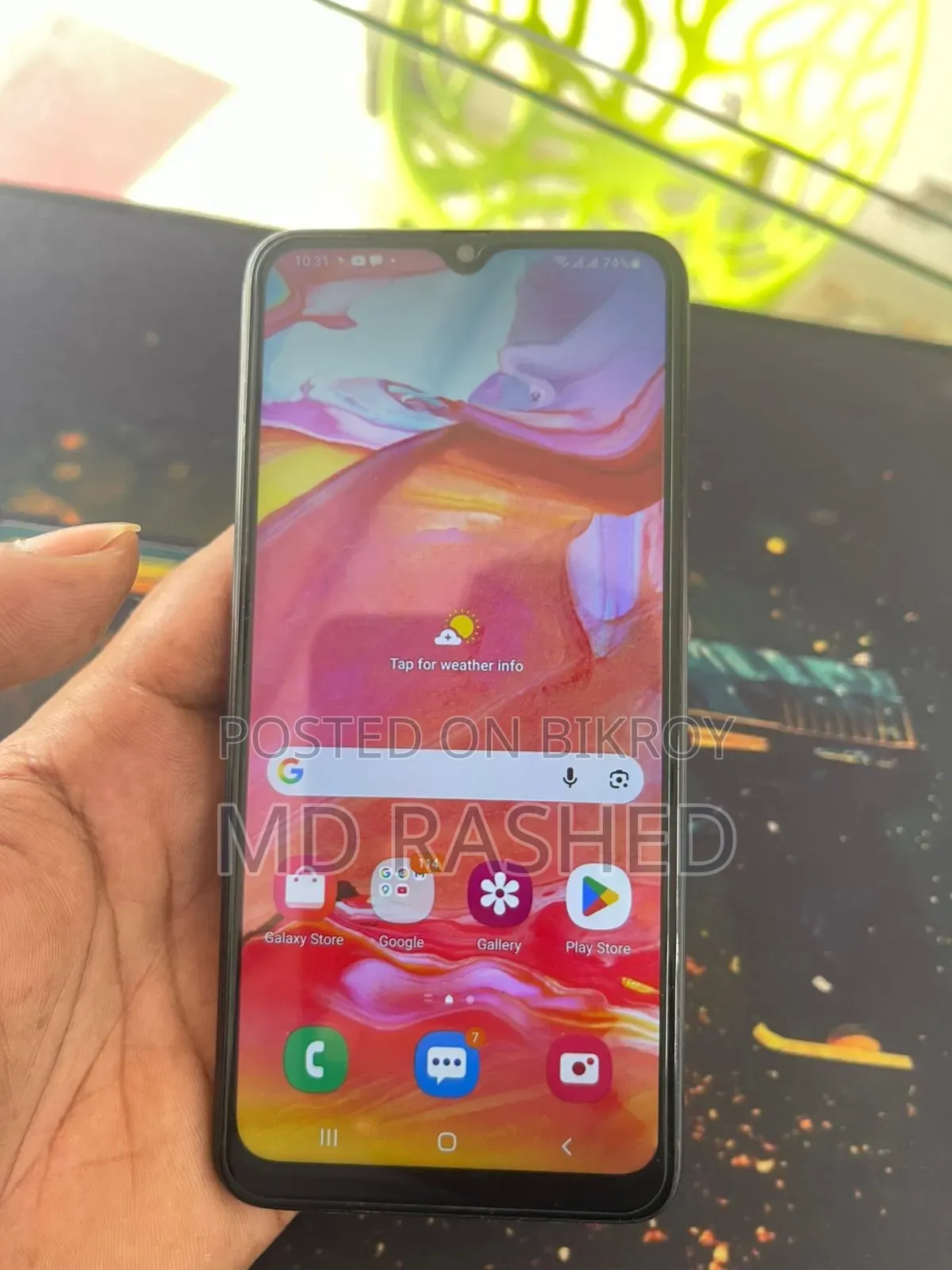 Samsung Galaxy A70 128 GB Black
