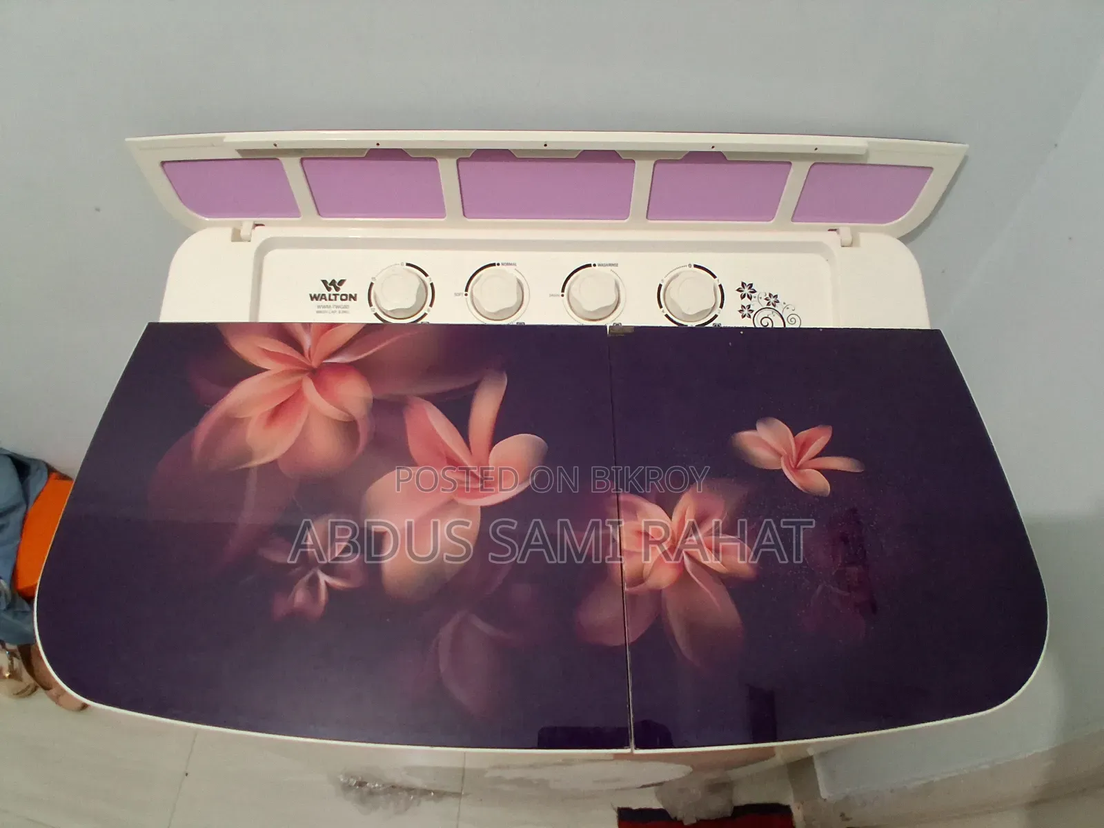 Walton এর অরিজিনাল Twin Tub Washing Machine বিক্রি করা হবে।