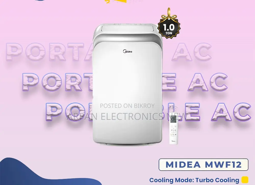 Buy your Midea 1 Ton Portable AC today!