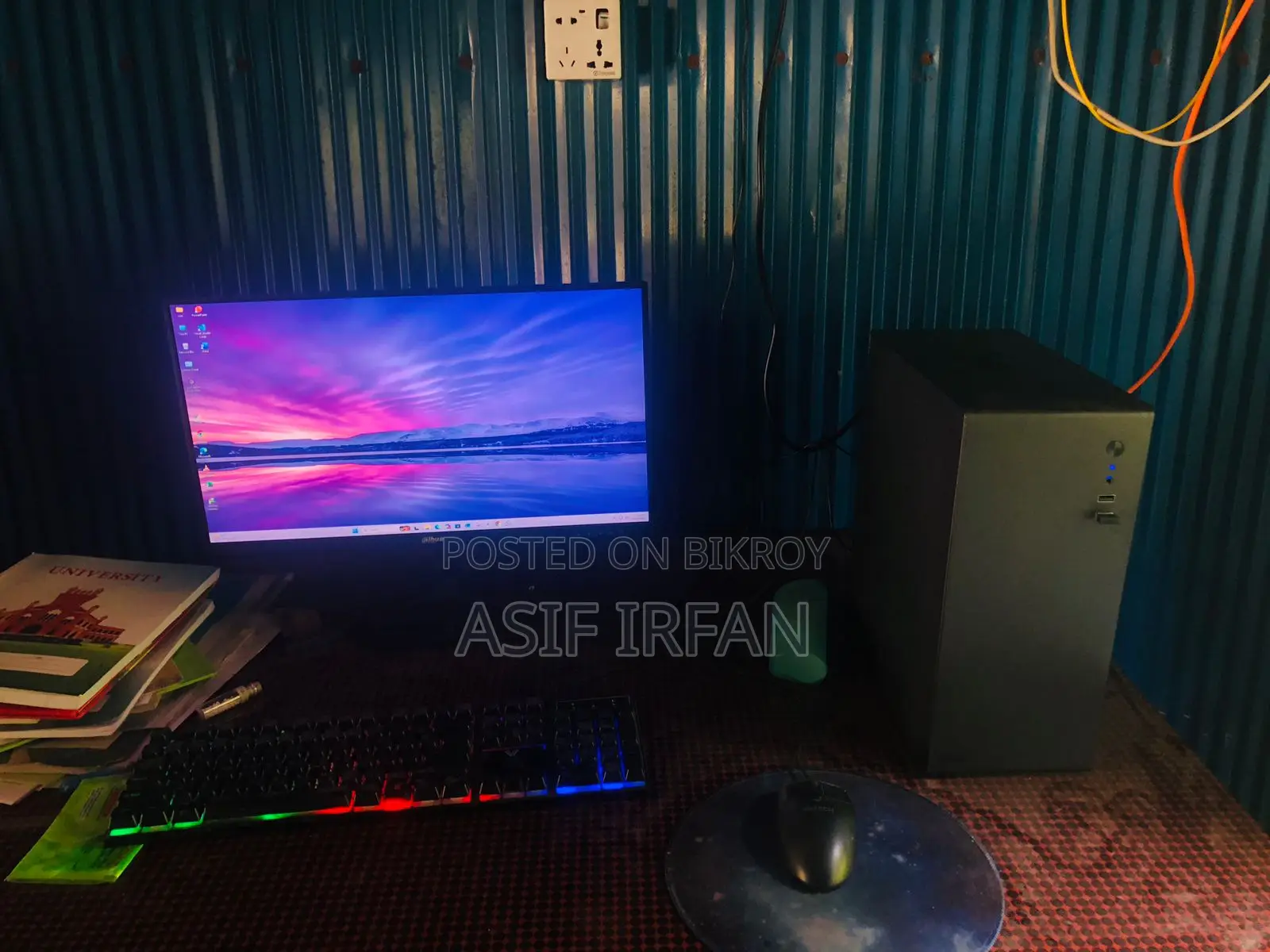 Desktop Computer 8GB AMD Ryzen SSD 256GB