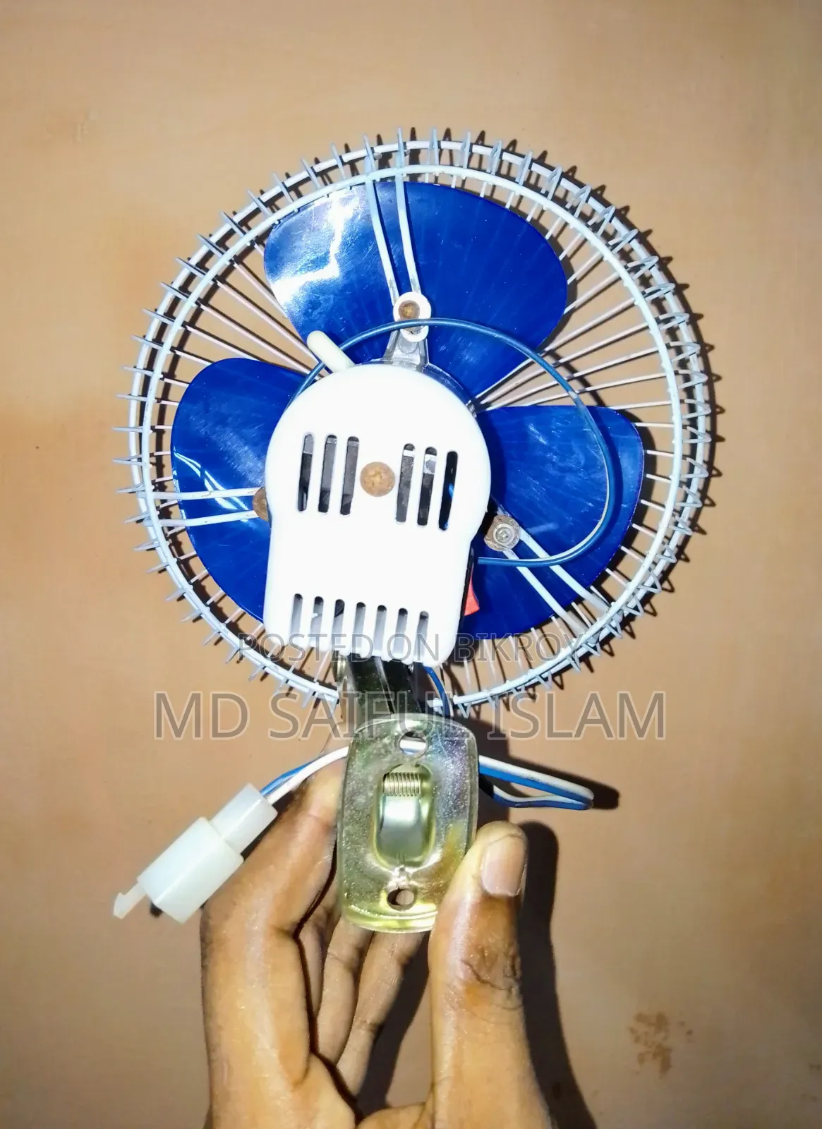 চার্জার ফ্যান এসি/ডিসি