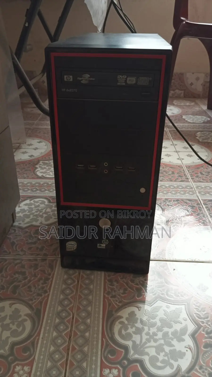 Desktop Computer HP 8GB Intel Core i5 HDD+SSD 512GB
