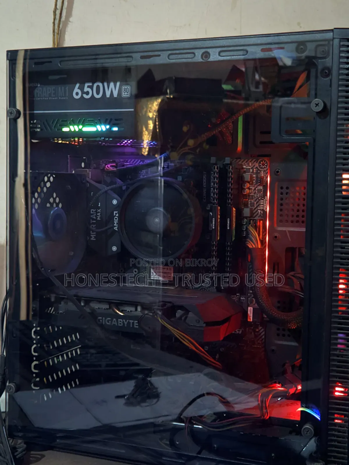 Desktop Computer 16GB AMD Ryzen 7 HDD+SSD 1.5T