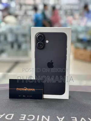 New Apple iPhone 16 Plus 128 GB Black