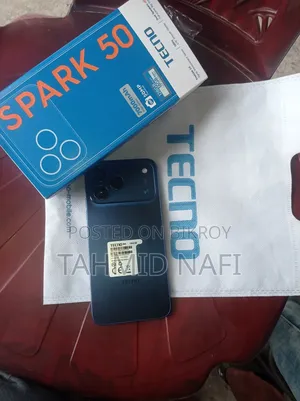 New Tecno Spark 50 128 GB Blue