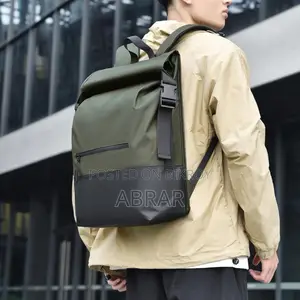 Top Roll Backpack for Travel and University
