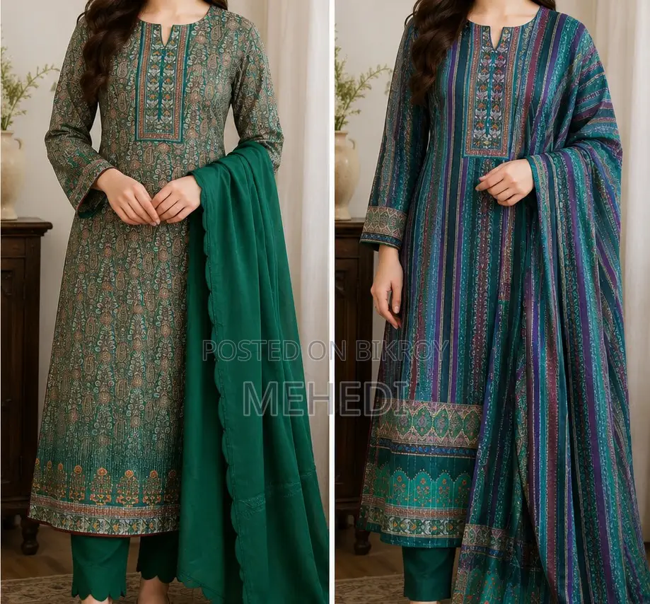 Premium Three Piece Collection - Pakistani, Indian