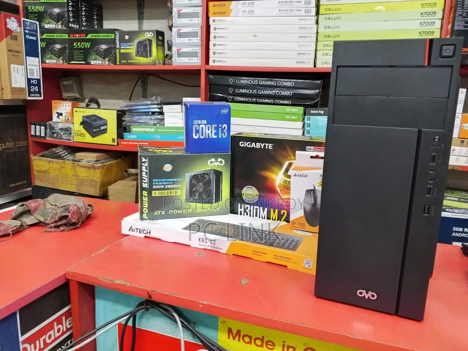 New Desktop Computer 8GB Intel Core I3 SSD 128GB