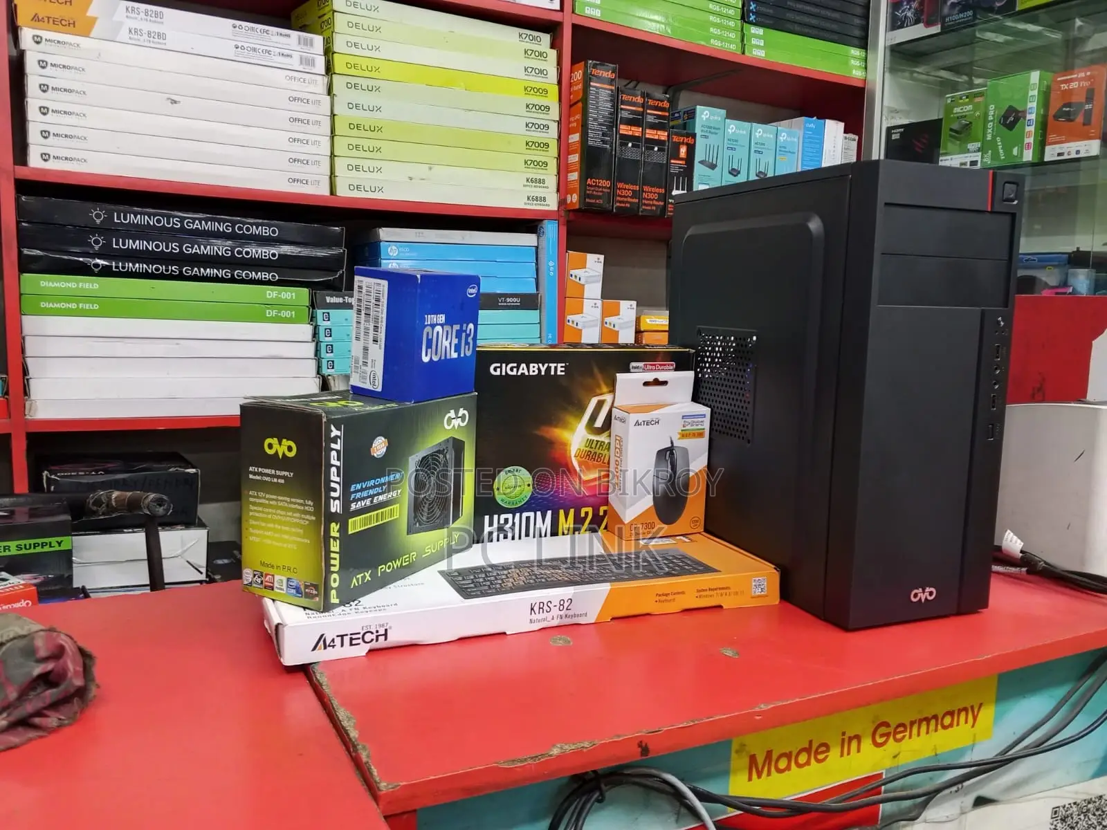 New Desktop Computer 8GB Intel Core I3 SSD 128GB