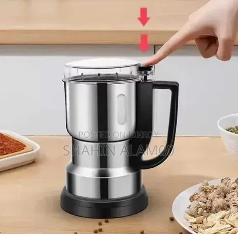 High Power Efficiency :This Coffee Grinder