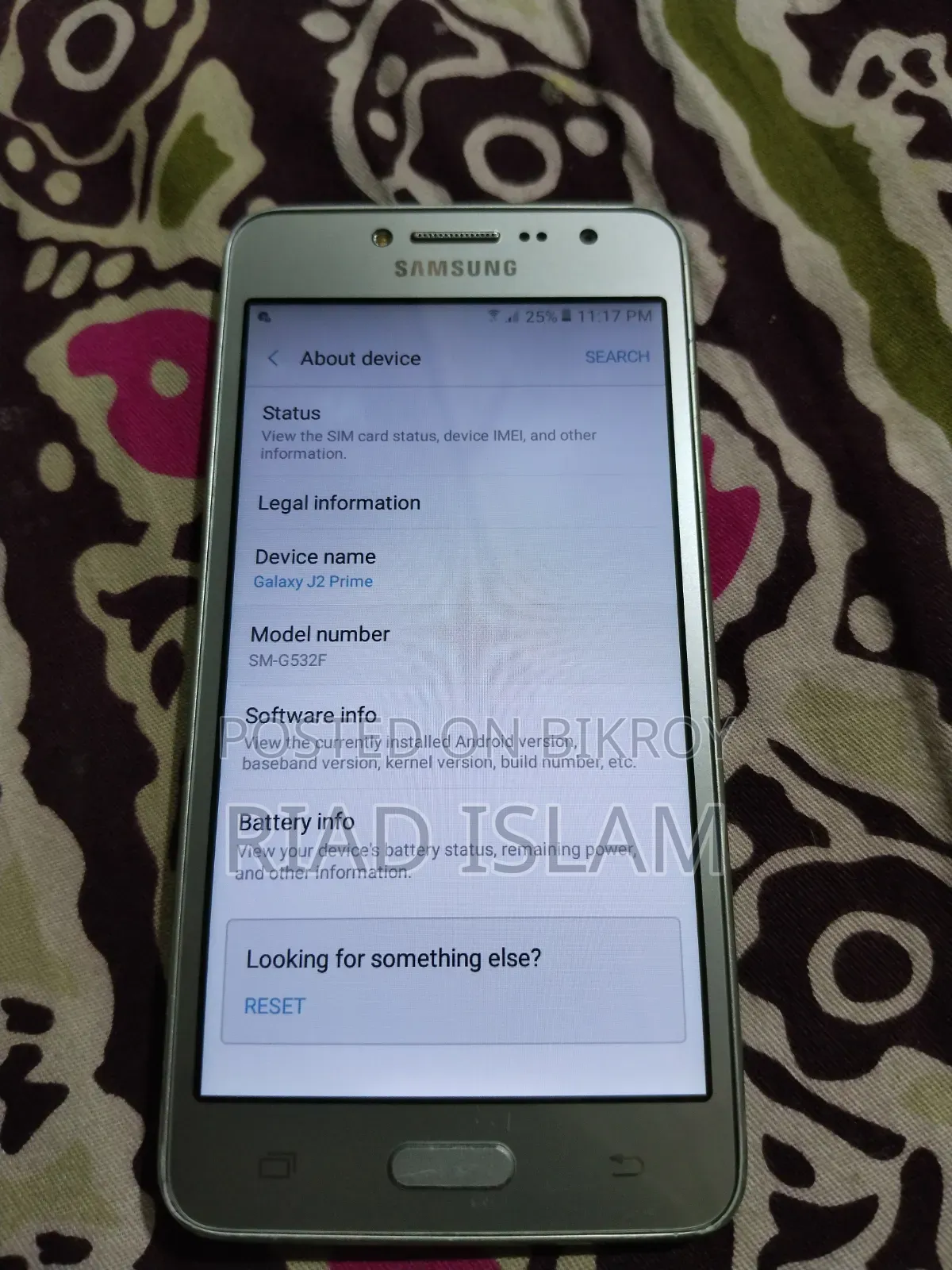 Samsung Galaxy J2 Prime 8 GB Silver