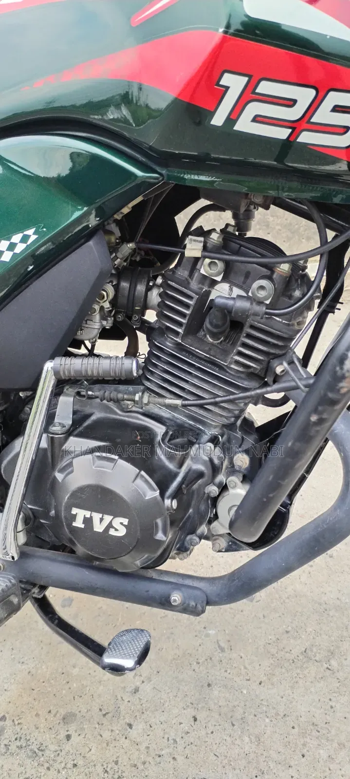 TVS Max 125 2025 Green