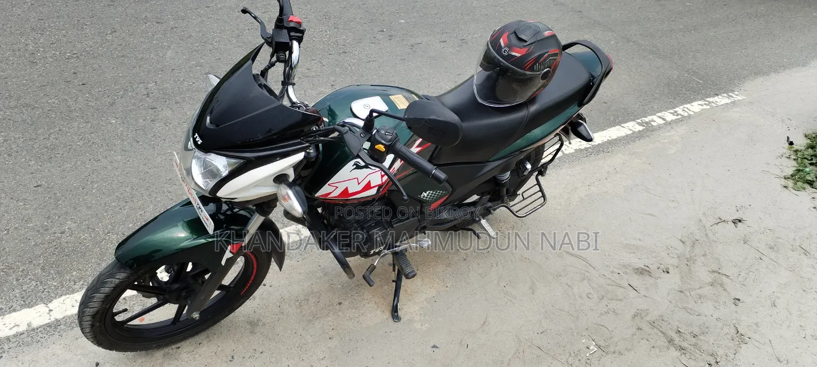 TVS Max 125 2025 Green