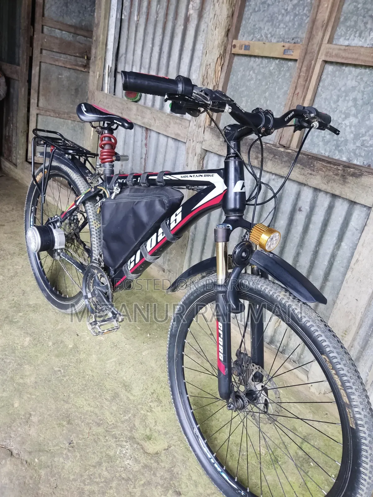 ইলেকট্রিক সাইকেল উইথ সাইড মোটর