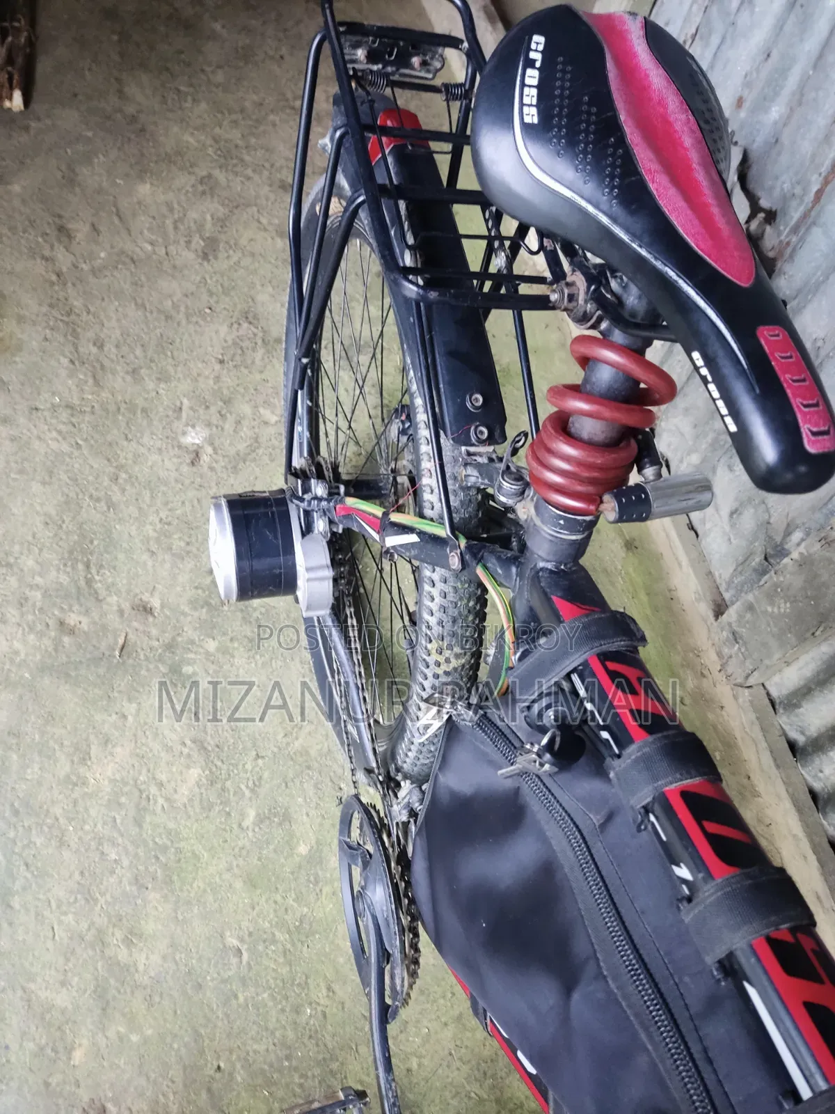 ইলেকট্রিক সাইকেল উইথ সাইড মোটর