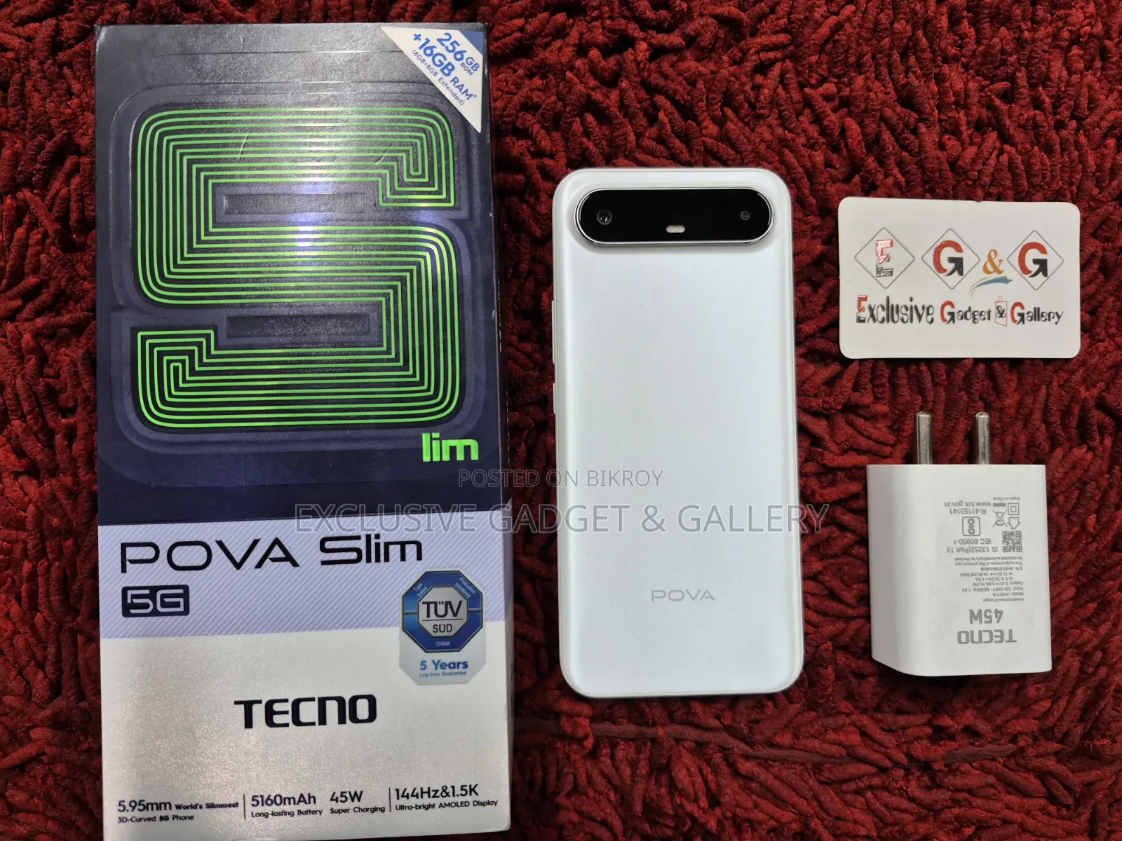 টেকনো ২৫৬ জিবি সাদা