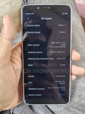 Xiaomi Redmi 6 32 GB Blue
