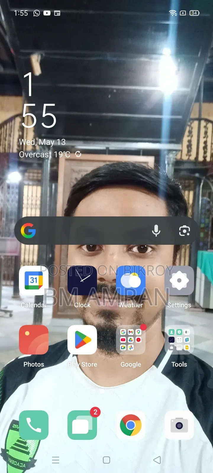 Oppo F15 256 GB Black