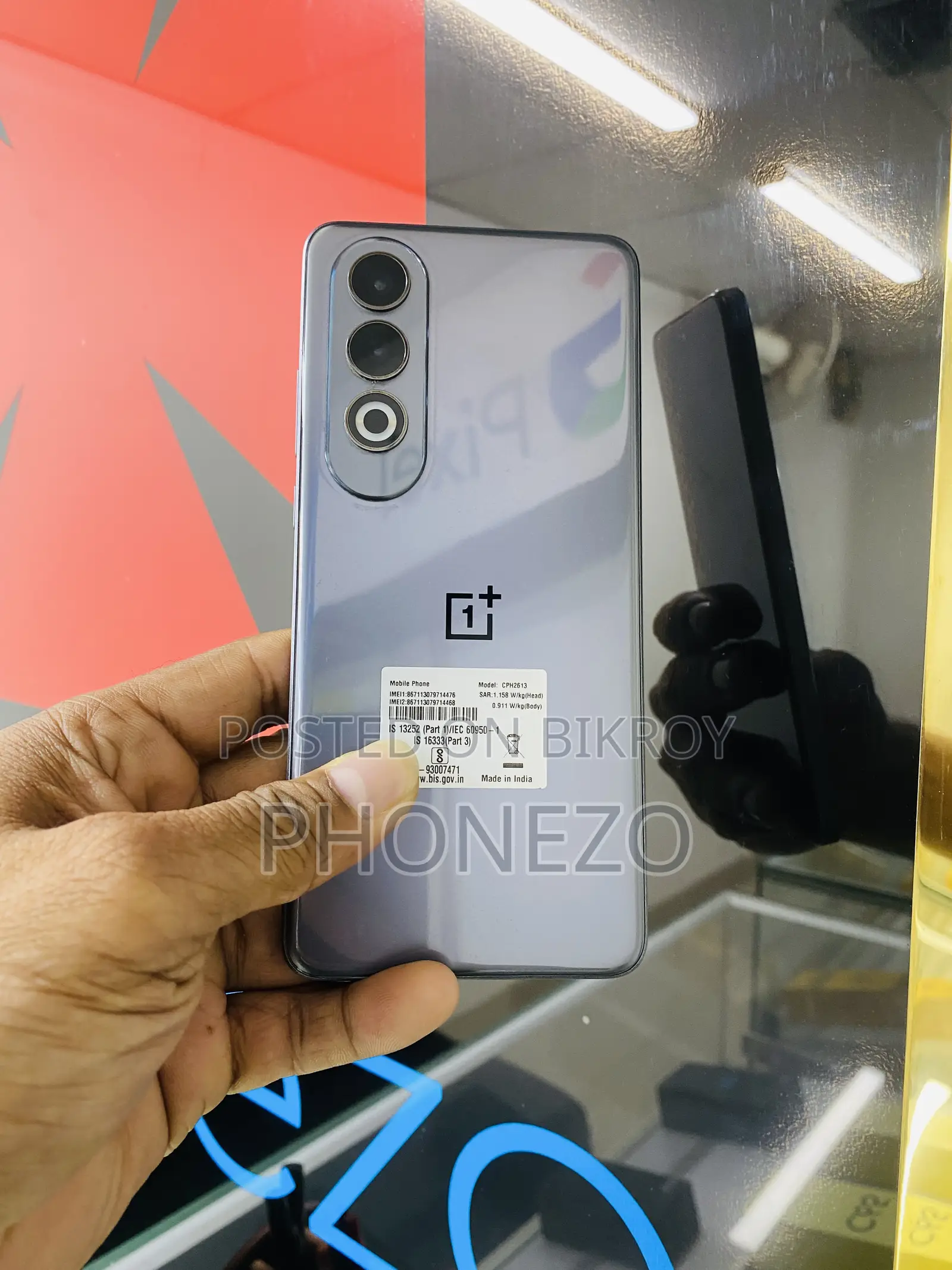 OnePlus Nord CE4 256 GB সিলভার