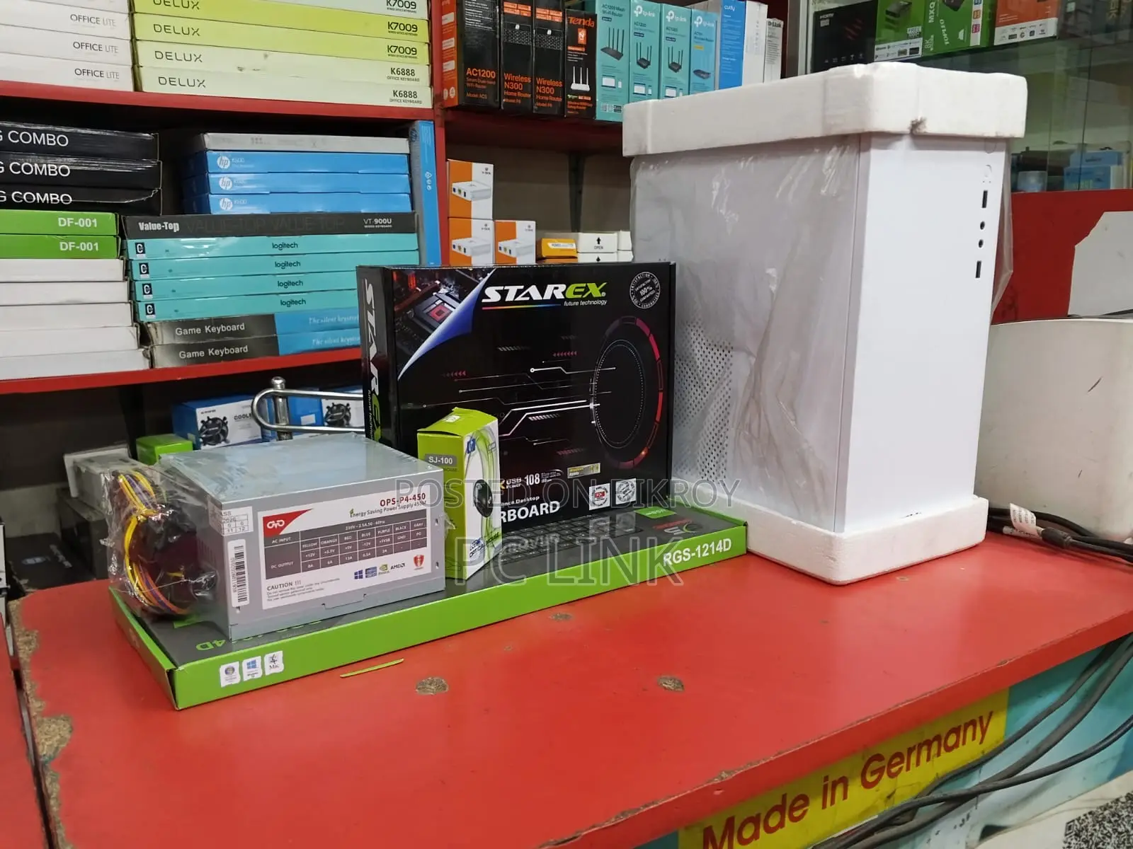 New Desktop Computer 4GB Intel Core 2 Duo HDD 500GB