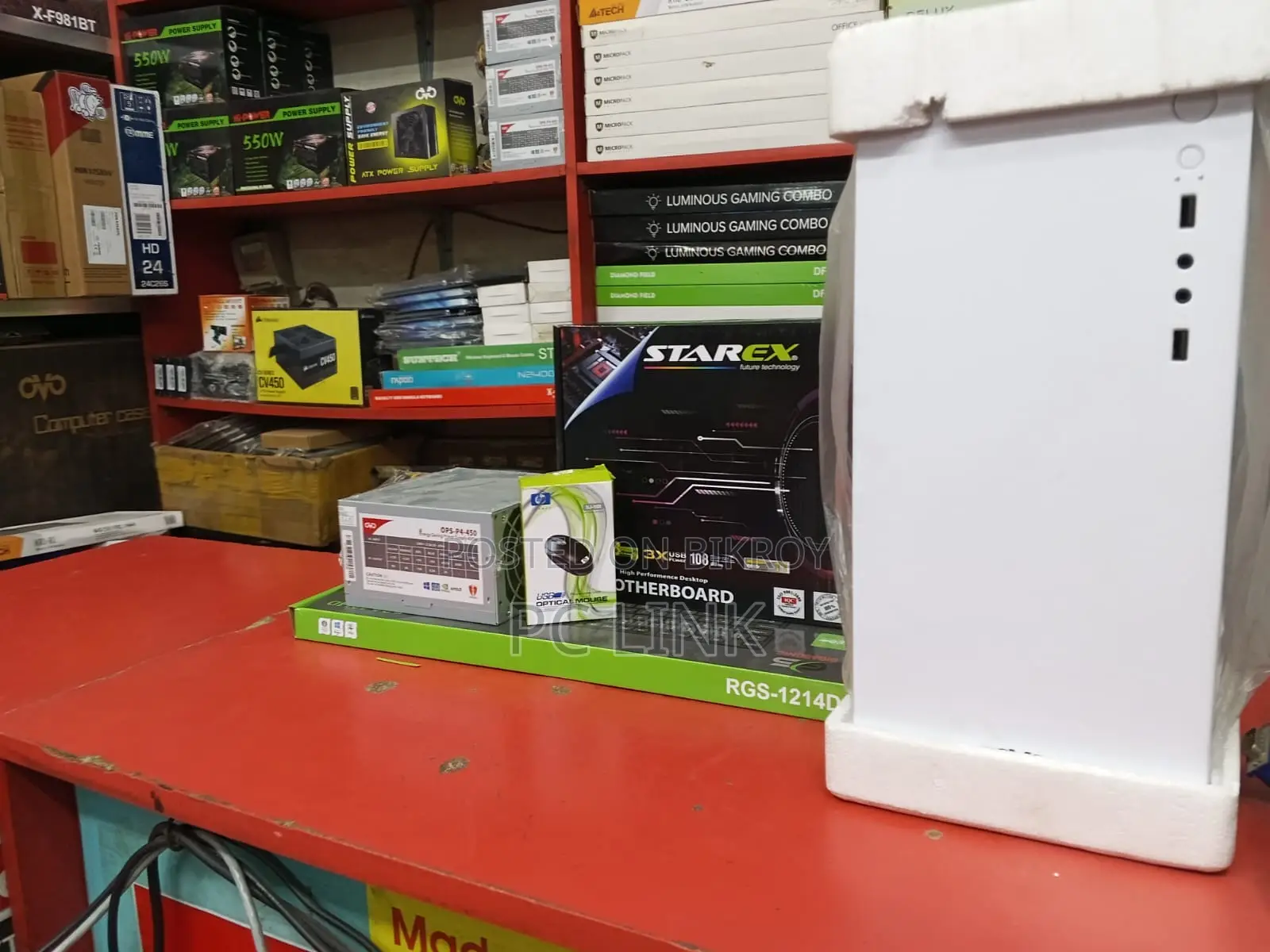 New Desktop Computer 4GB Intel Core 2 Duo HDD 500GB