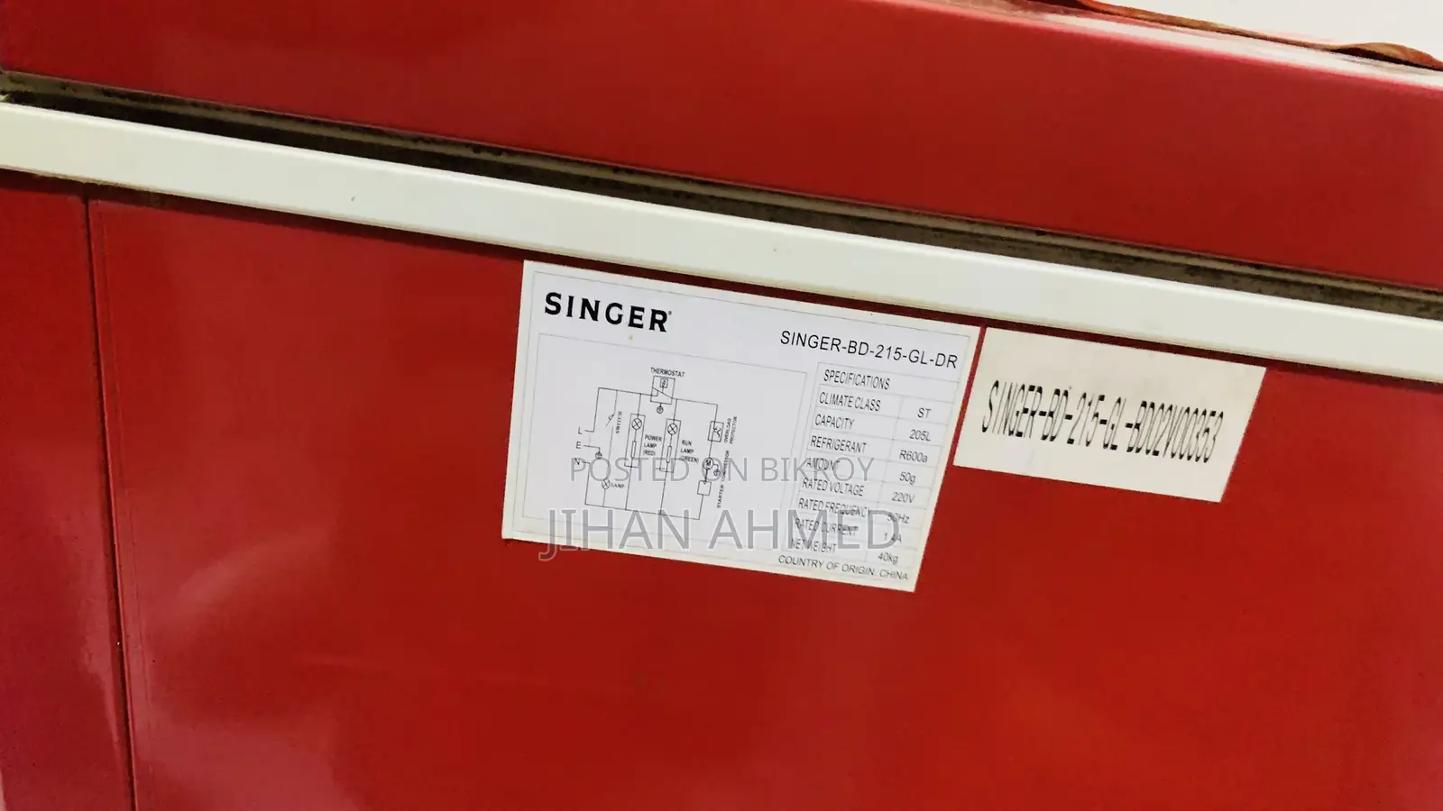 Chest Freezer Deep Fridge