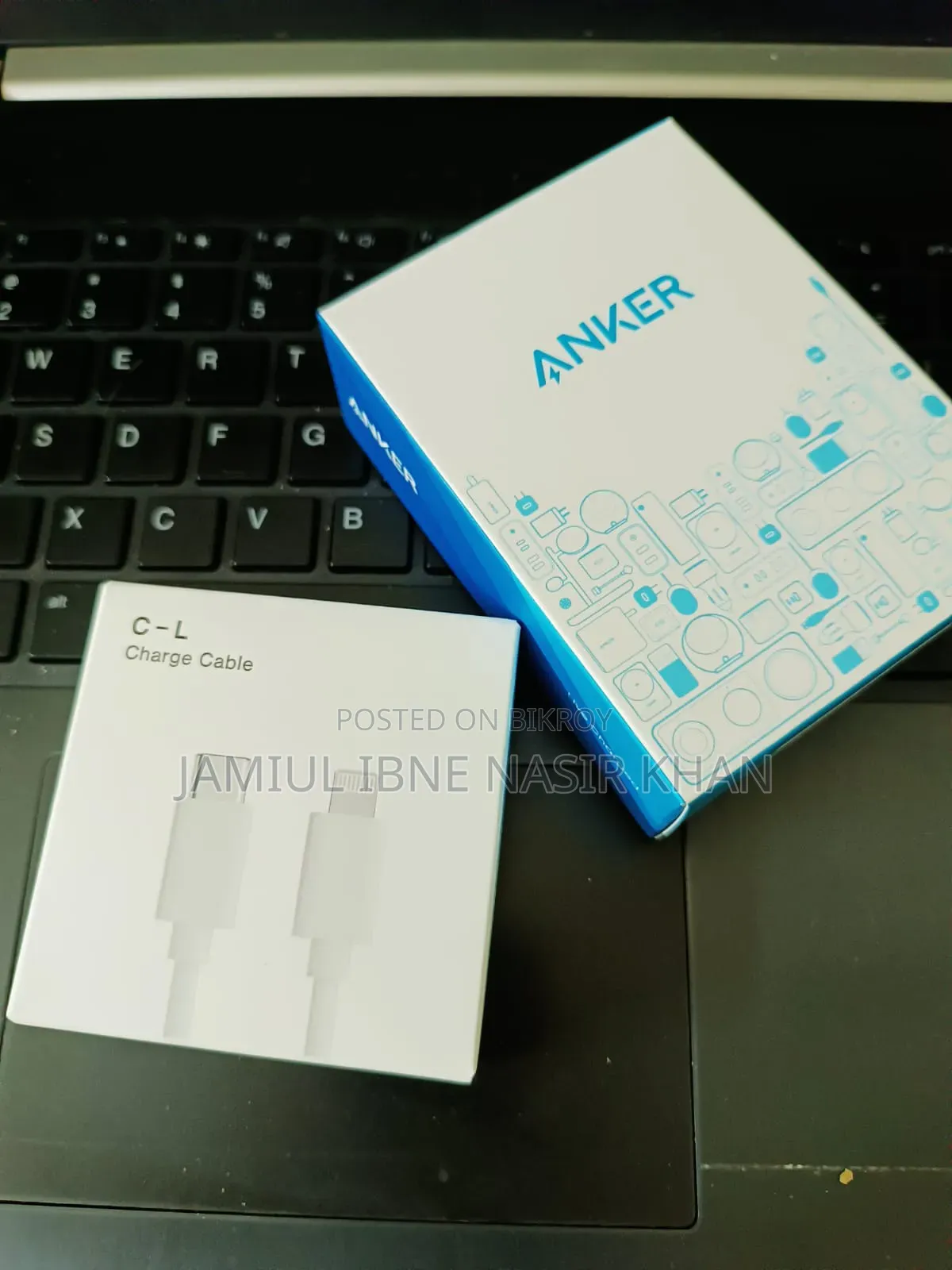 Anker Zolo 20w Charging Cube + Laiss C-l 1.5m Cable