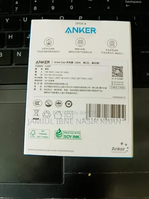 Anker Zolo 20w Charging Cube + Laiss C-l 1.5m Cable