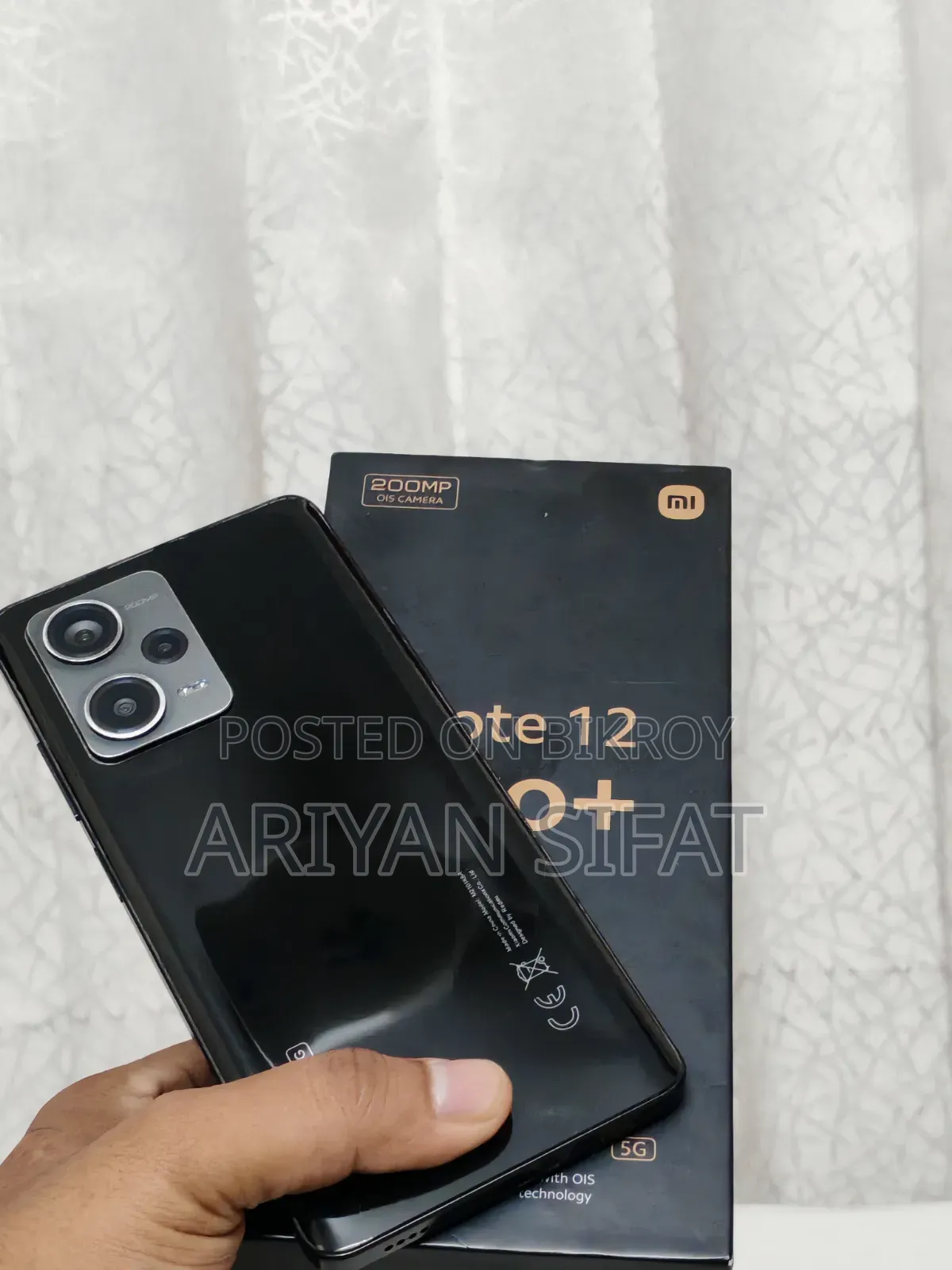Xiaomi Redmi Note 12 Pro+ 5G 256 GB Black