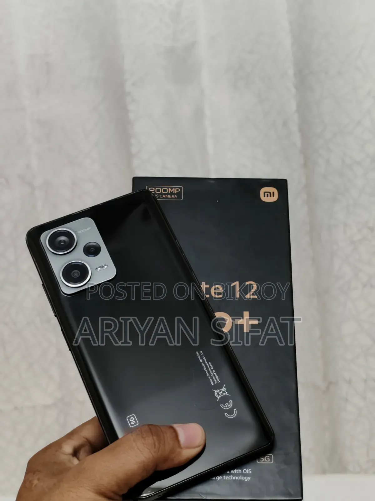 Xiaomi Redmi Note 12 Pro+ 5G 256 GB Black