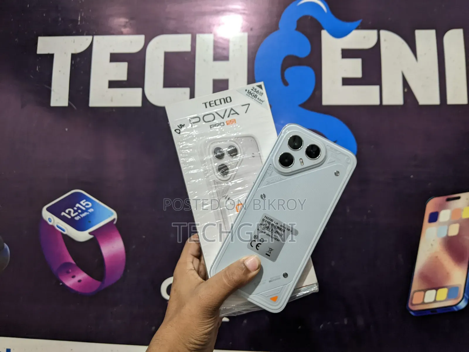 Tecno Pova 7 Pro 5G 256 GB White