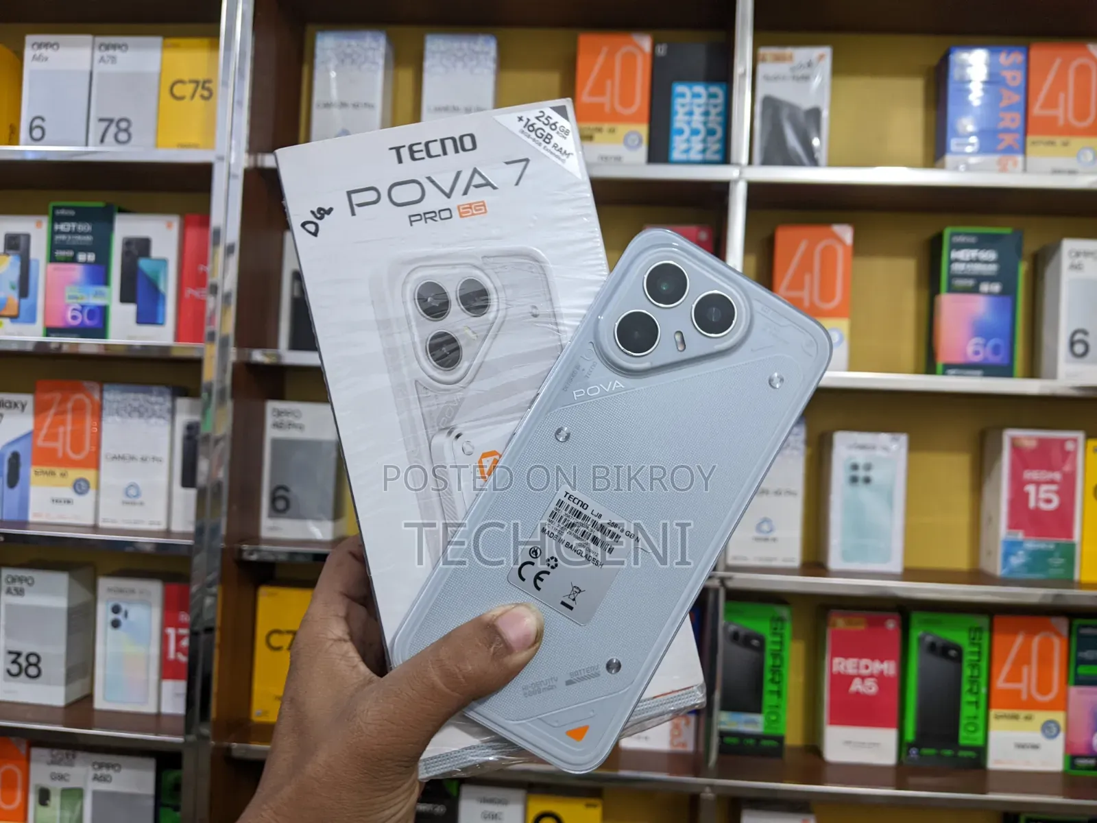 Tecno Pova 7 Pro 5G 256 GB White