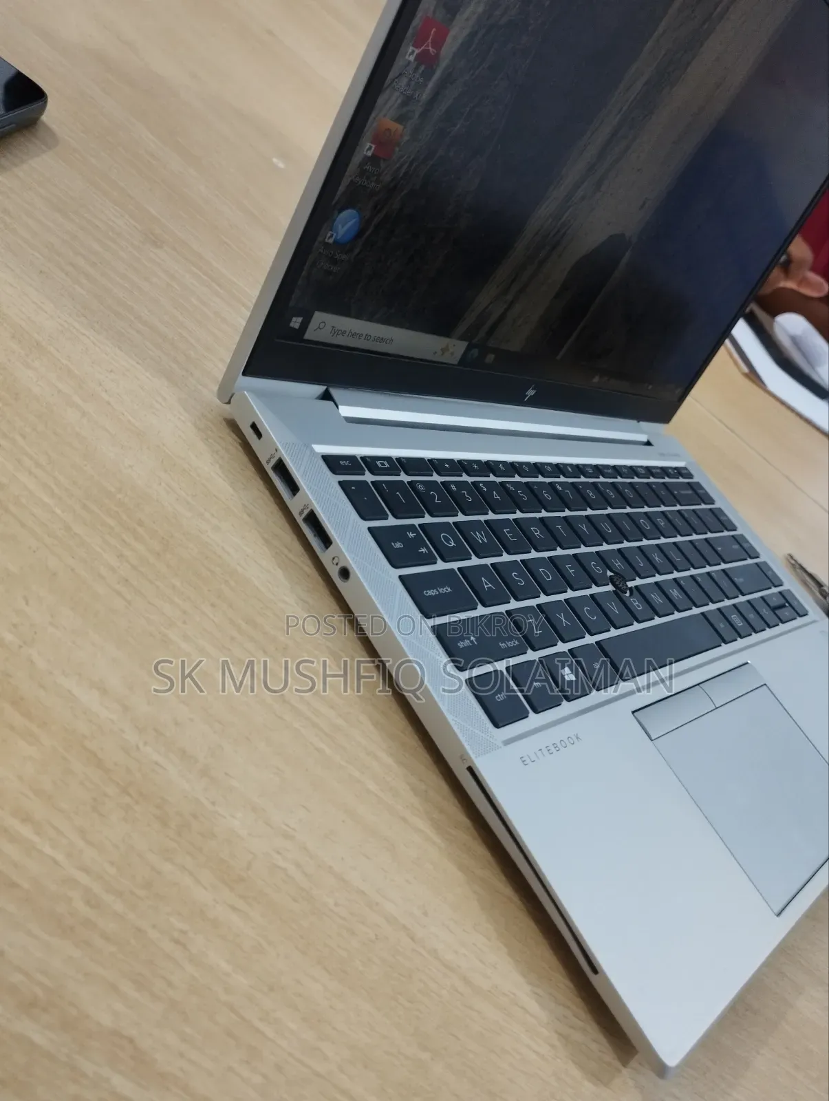 Laptop HP EliteBook 845 G7 8GB AMD Ryzen 3 SSD 250GB