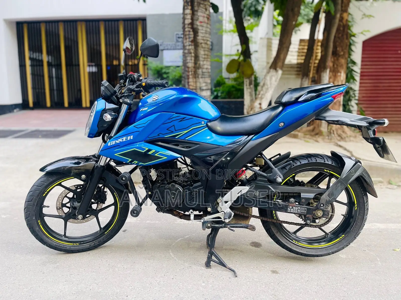 Suzuki Gixxer Fi ABS 2023 Blue