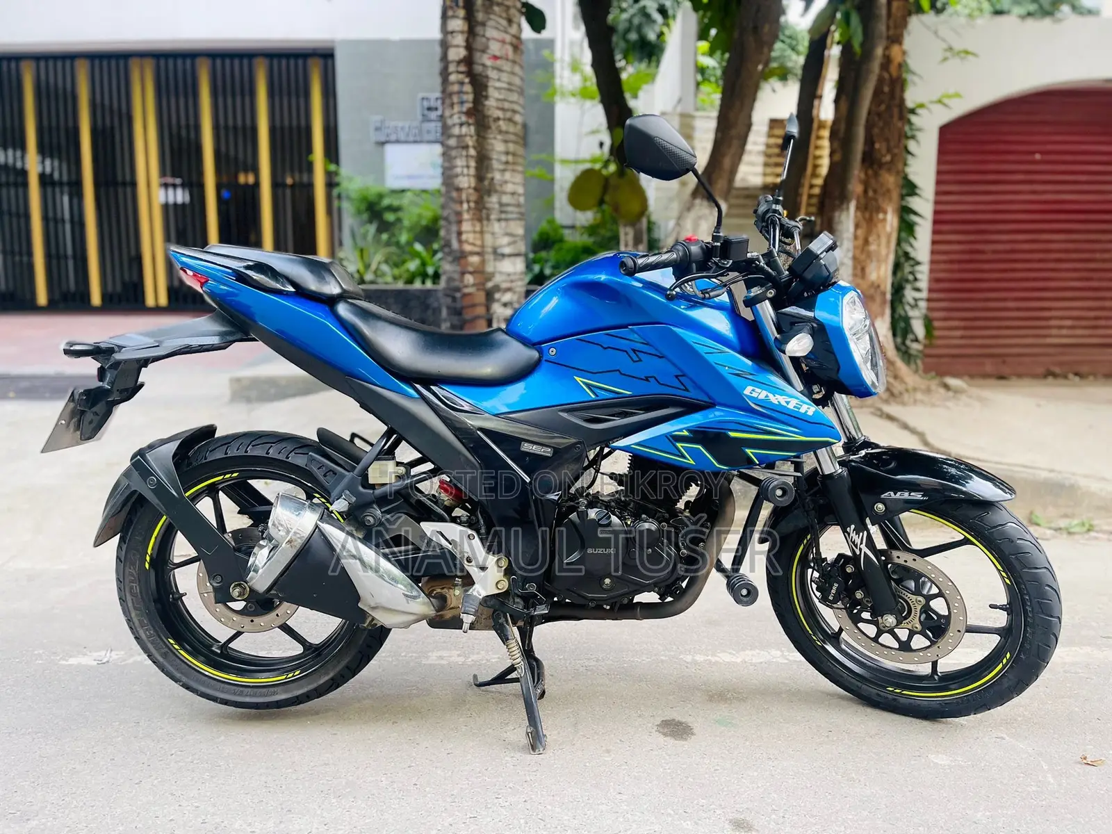 Suzuki Gixxer Fi ABS 2023 Blue