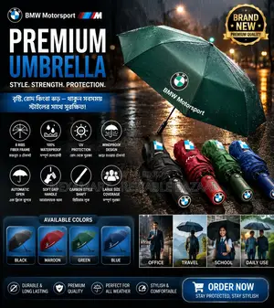 BMW Motorsport Premium Automatic Umbrella | Order Now