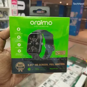 Oraimo Watch 5 Lite 2.01" Hd Ip68 Smart Watch