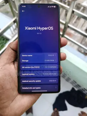 Xiaomi Poco F5 256 GB Black