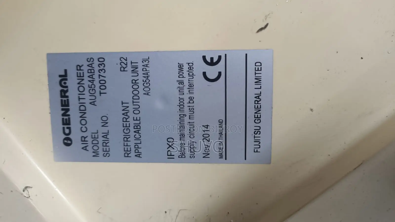 General 4.5 to Cassette Ac 4 Piece