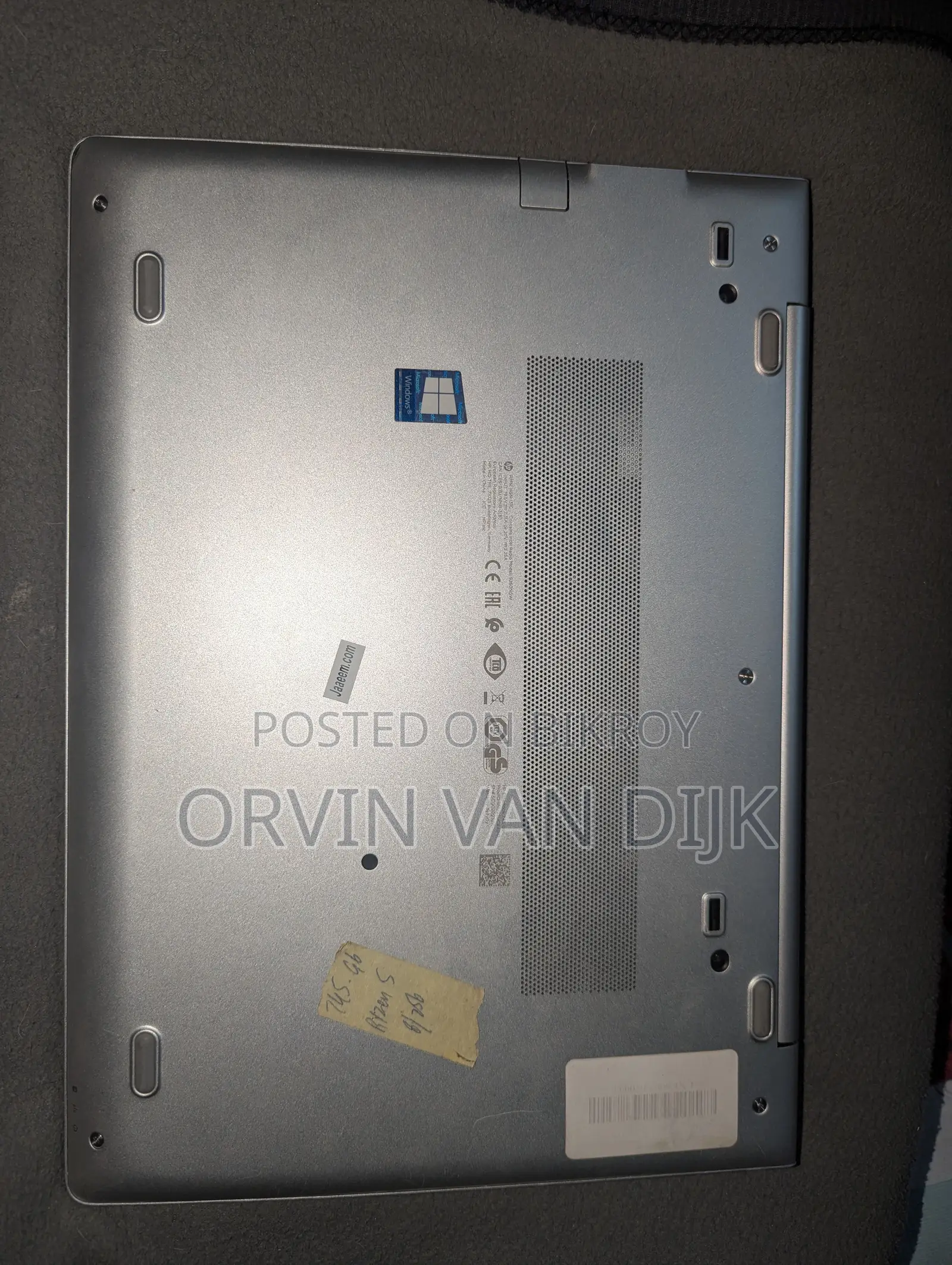 ল্যাপটপ HP EliteBook 745 G6 8GB AMD Ryzen 5 SSD 256GB