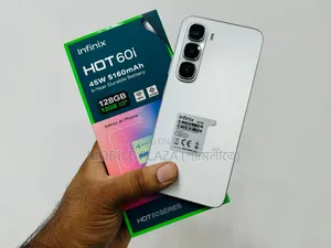 New Infinix Hot 60i 256 GB White