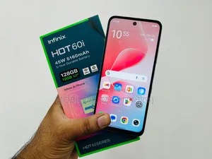 New Infinix Hot 60i 256 GB White