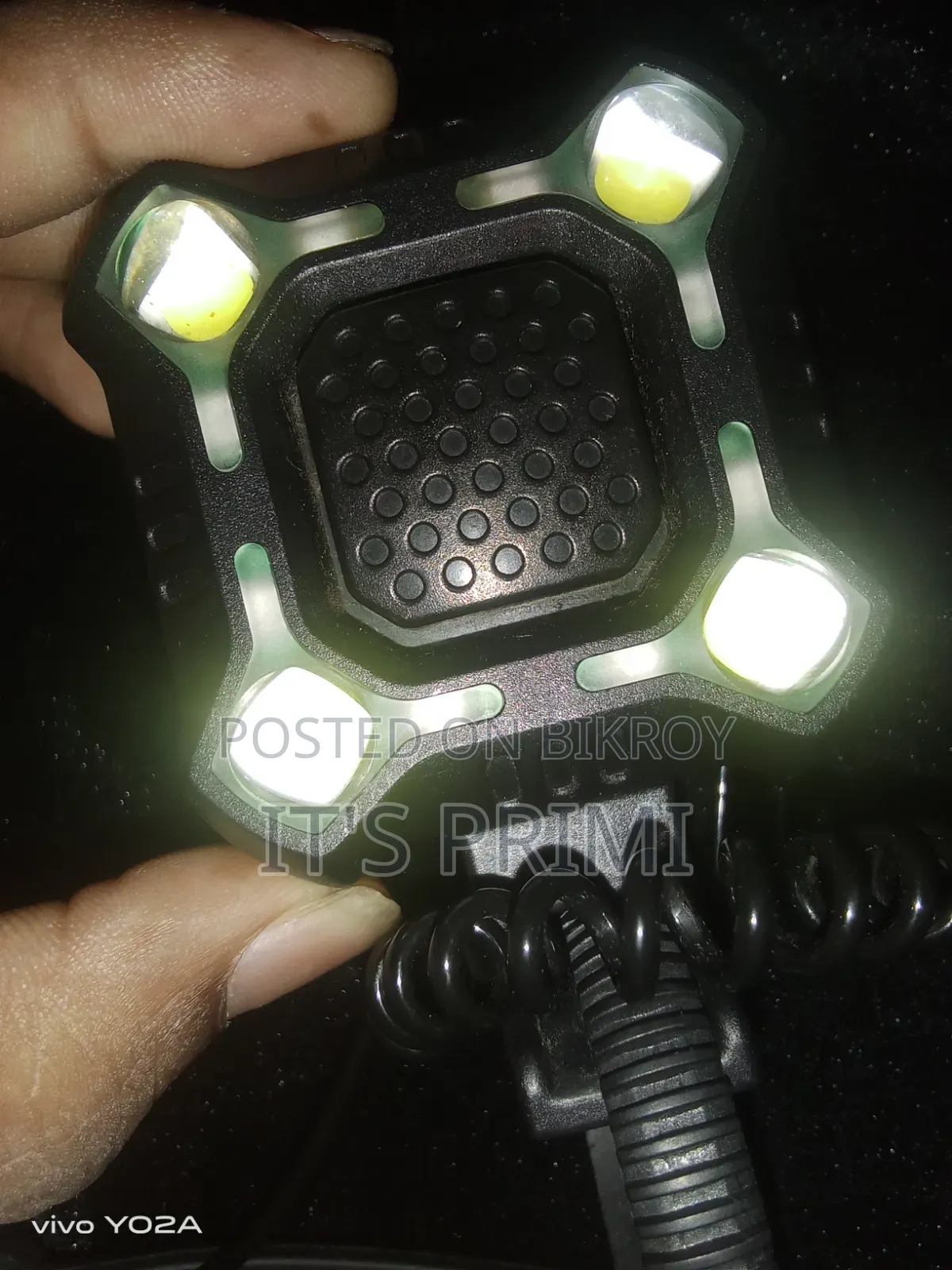 “Rechargeable Cycle Light With Horn | 8 Mode Led Light”