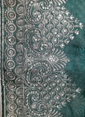 Bottle Green Elegant Saree